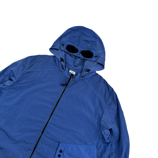 CP Company Blue Chrome R Goggle Jacket - XL