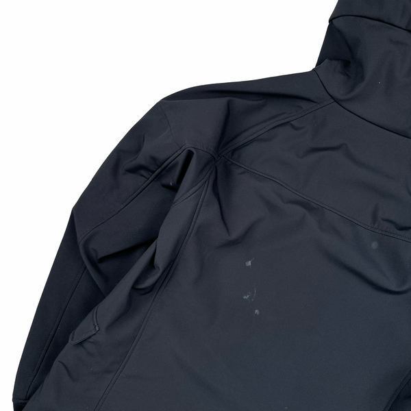 CP Company Black Soft Shell Jacket - Large