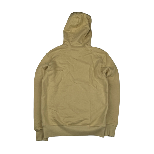 CP Company Yellow Cotton Lens Viewer Pullover Hoodie - Small