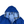 Load image into Gallery viewer, Ten C Lightweight Blue Buttoned Neck Anorak Jacket - Large
