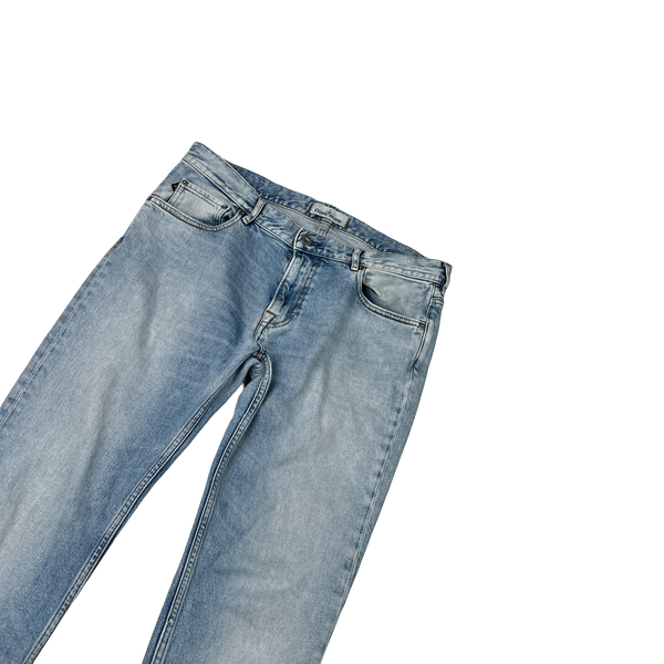 Stone Island Skinny Fit Light Wash Denim Jeans - 33"