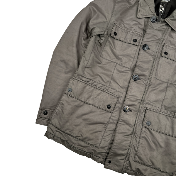 Stone Island Dark Beige Dark TC Military Jacket - Medium