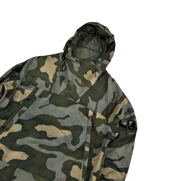 CP Company Camo Pro Tek Lens Viewer Pullover Jacket - Large