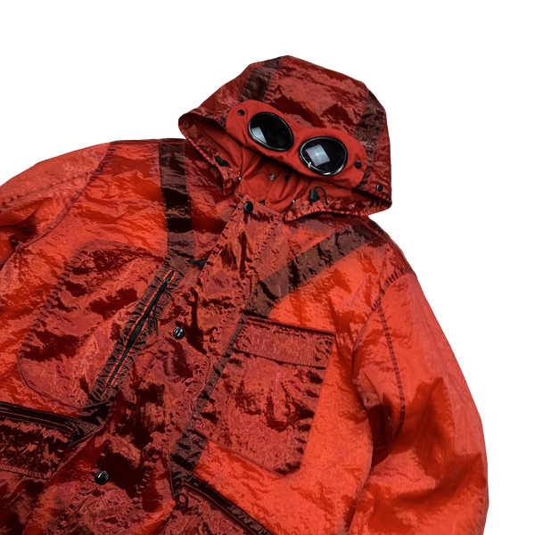 CP Company Red Kan D Sherling Lined Goggle Jacket - XL