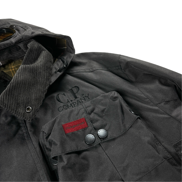 CP Company x Barbour Multi Pocket 500 Mille Waxed Jacket - XL
