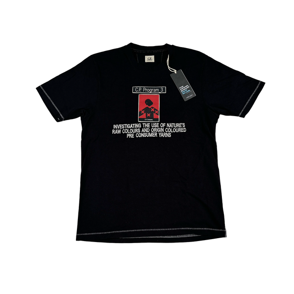 CP Company SEED_1 Black Graphic T Shirt
