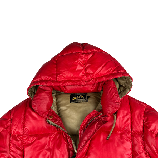 Ralph Lauren Red Down Filled Arctic Jacket - Small