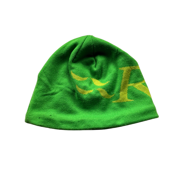RAB Two Tone Green Spellout Beanie