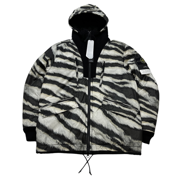 Stone island zebra jacket deals