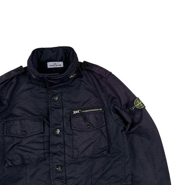 Stone Island 2013 Navy Quilted David TC Field Jacket - Medium