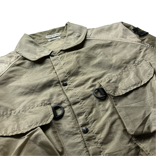 90’s Stone  D-ring formula steel Stone Island Vintage 1994 D Ring Formula Steel Jacket - XXL