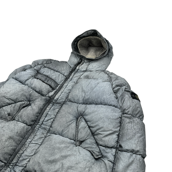 Stone Island 2017 Tela Nylon Down Dust Frost Puffer - XL