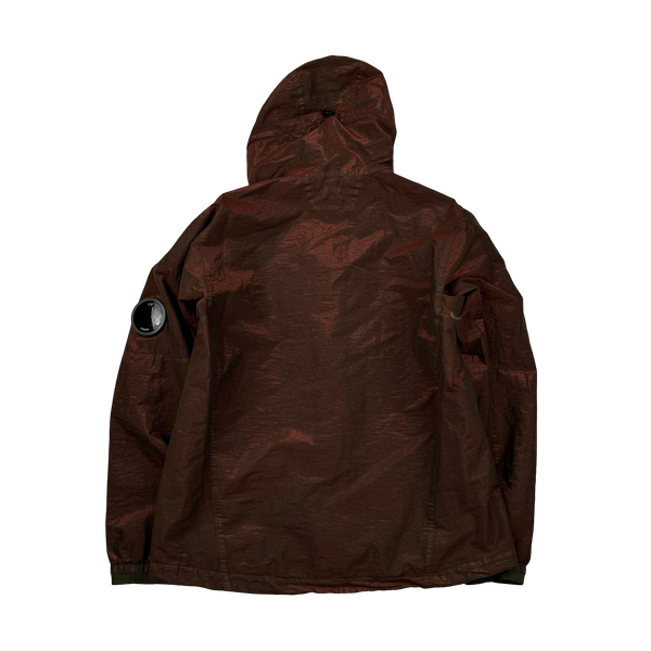 CP Company P.Ri.S.M Red Prismatic Ripstop Membrane Hooded Jacket - XL