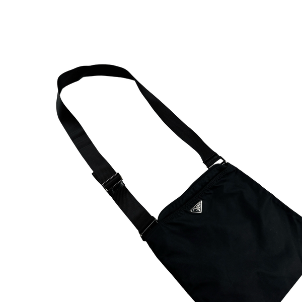 Prada Nylon Emblem Side Bag