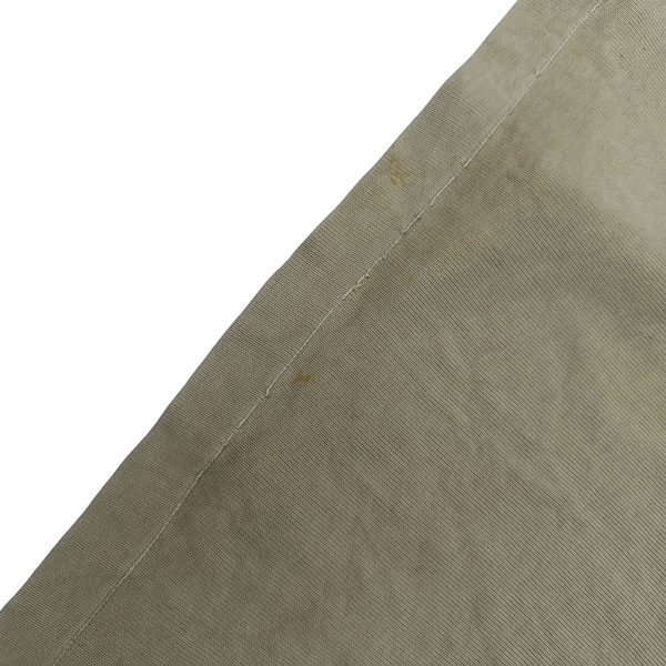 Stone Island 2000 Cotton Cream Quarter Zip Crewneck Jumper - XL
