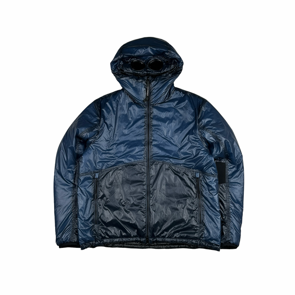 CP Company Navy Outline Padded Puffer Jacket - XXL