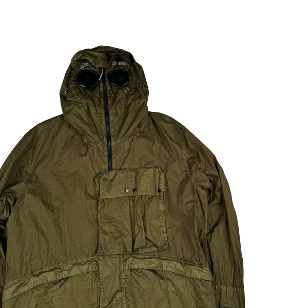 CP Company x Adidas  Khaki Explorer Chrome Goggle Jacket - Large