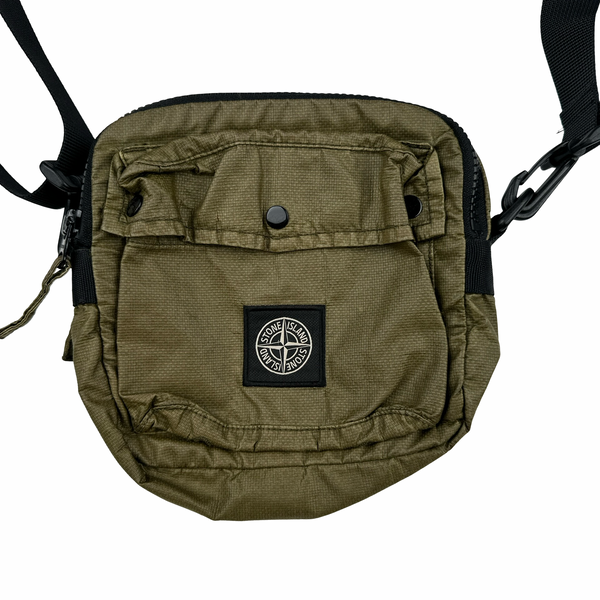 Stone Island 2020 Khaki Compass Patch Multi Purpose Bag