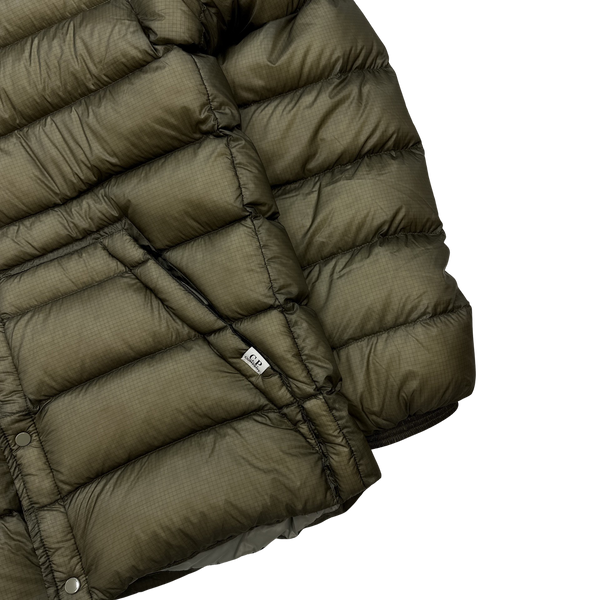 CP Company Khaki Shell DD Down Puffer - Small