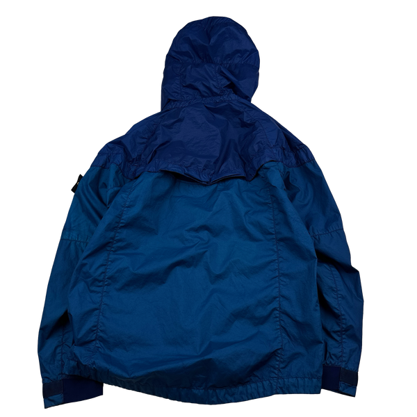 Stone Island x Nike Blue Hyperlight Membrana Windrunner Jacket - Small