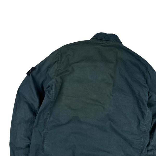 Stone Island 2022 Navy Double Pocket Overshirt - Large