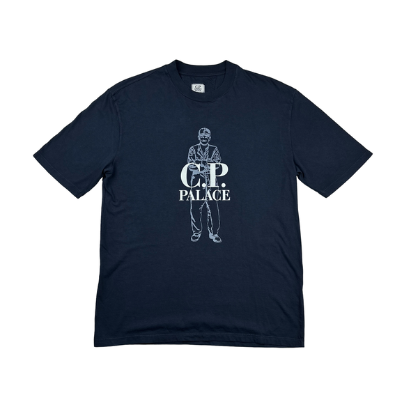 CP Company X Palace Navy Graphic Chester Perry - Medium