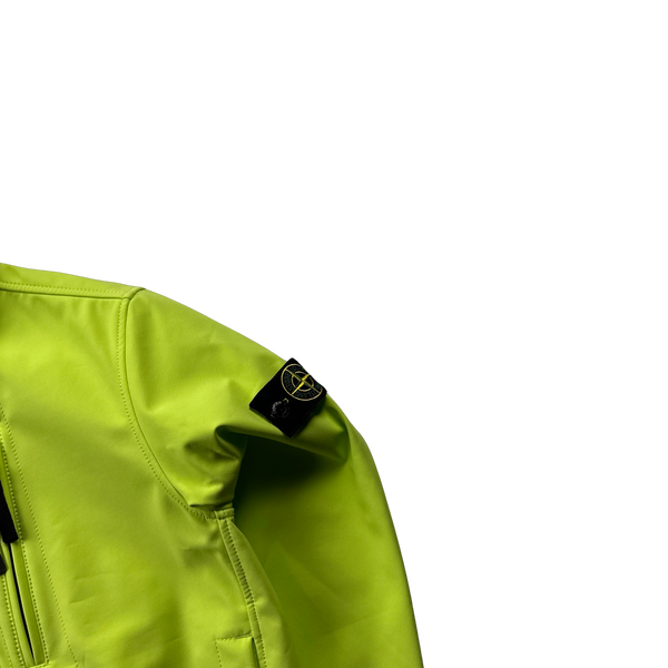 Stone Island 2022 Green Soft Shell Juniors Jacket - Age 10