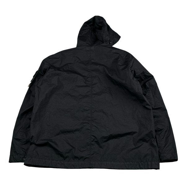 Stone Island 2022 Membrana 3L TC Black Hooded Jacket - XXL
