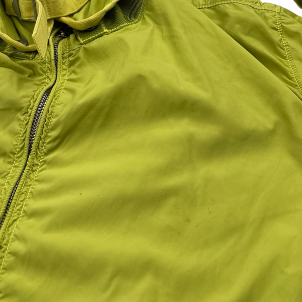 CP Company 2009 Lime Nylon Goggle Jacket - XL