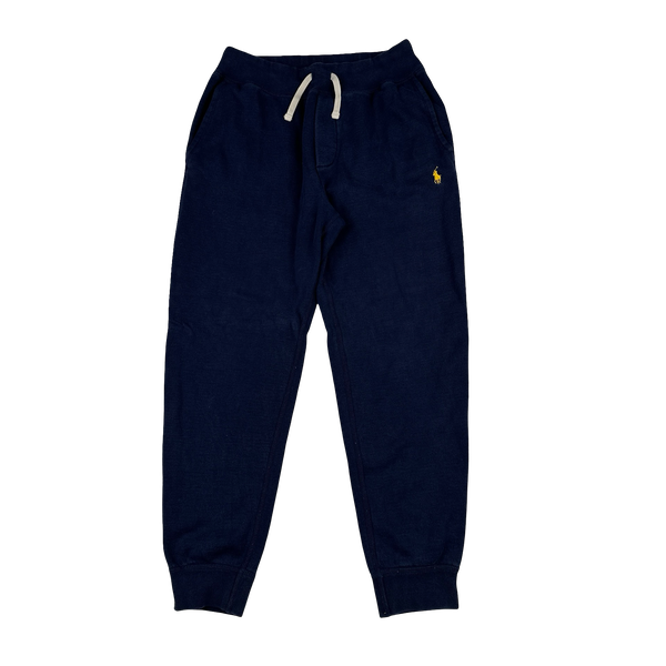 Ralph Lauren Navy Cotton Joggers - Small