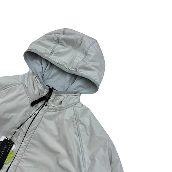 Stone Island 2022 Light Blue Comfort Tech Composite Reversible Polartec Jacket - Small