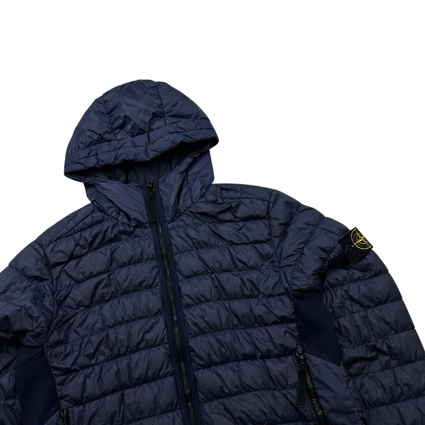 Stone Island 2018 Navy Blue Down Filled Puffer - Medium