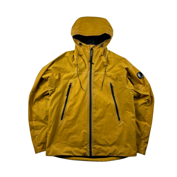CP Company Yellow Re Colour Pro Tek Jacket - Medium