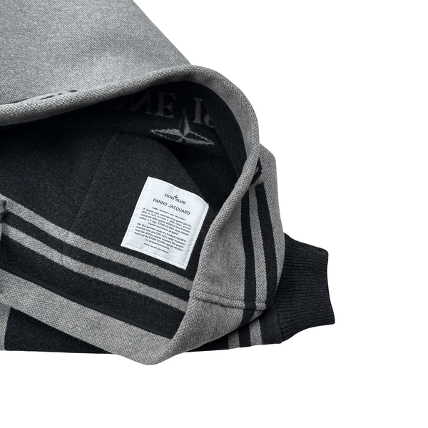 Stone Island 2019 Panno Jaquard Pullover Wool Jacket - Large