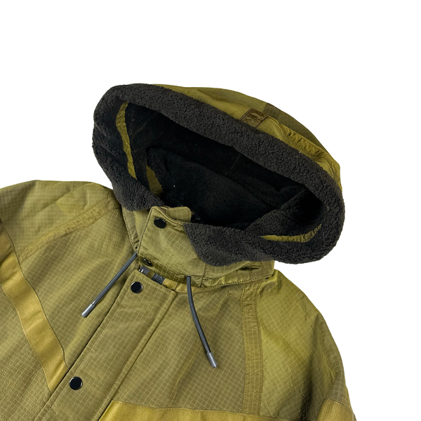 Stone Island x Nike Jacquard Grid On Wool Fur Windrunner Jacket - Small