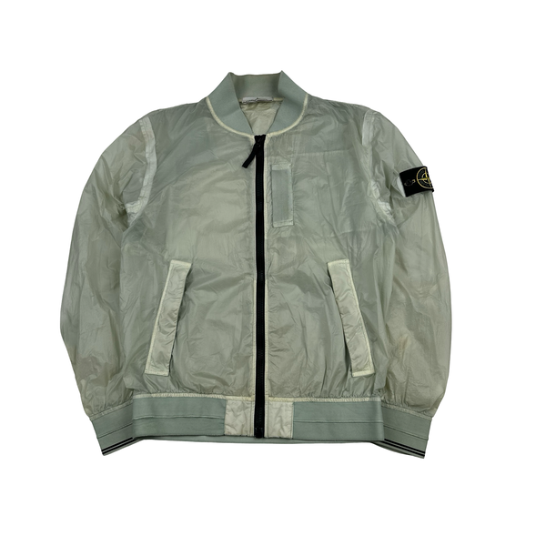Stone Island 2015 Light Green Hyperlight Summer Jacket - Medium