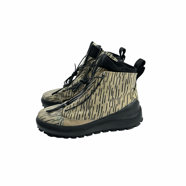 Stone Island Rain Camo High Top Boot Trainers - UK 9