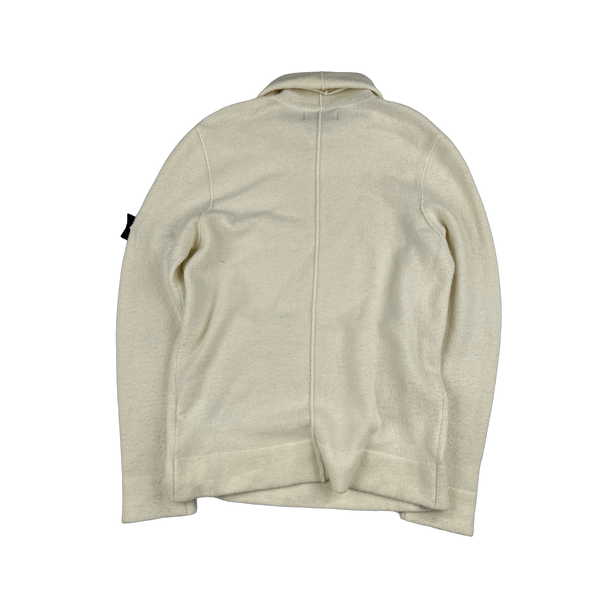 Stone Island 2018 Shadow Project Beige Knit Jumper - Large