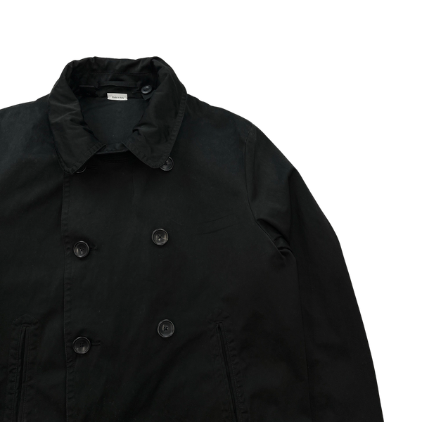 Ten C David TC Double Breasted Pea Coat Waterproof Jacket - Large