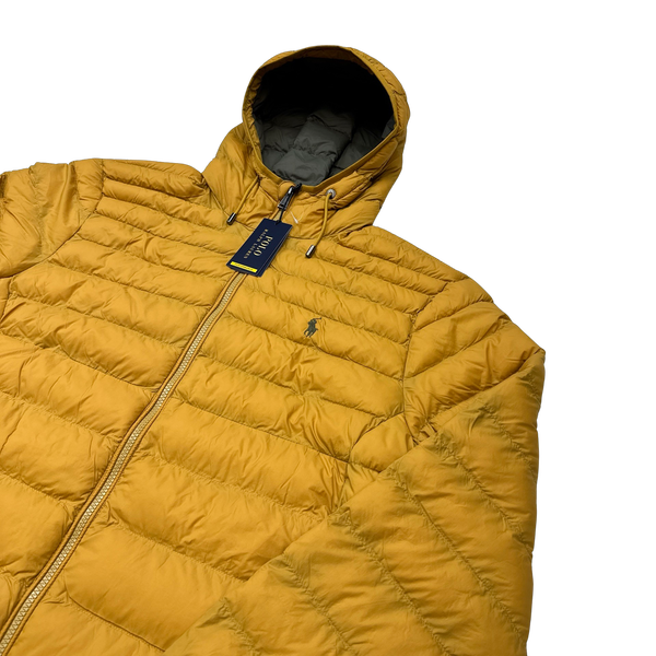 Ralph Lauren Yellow Padded Puffer Jacket - Medium & Large