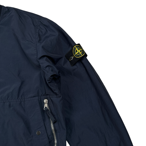 Stone Island 2010 Navy Cotton Blend Bomber Jacket - XL