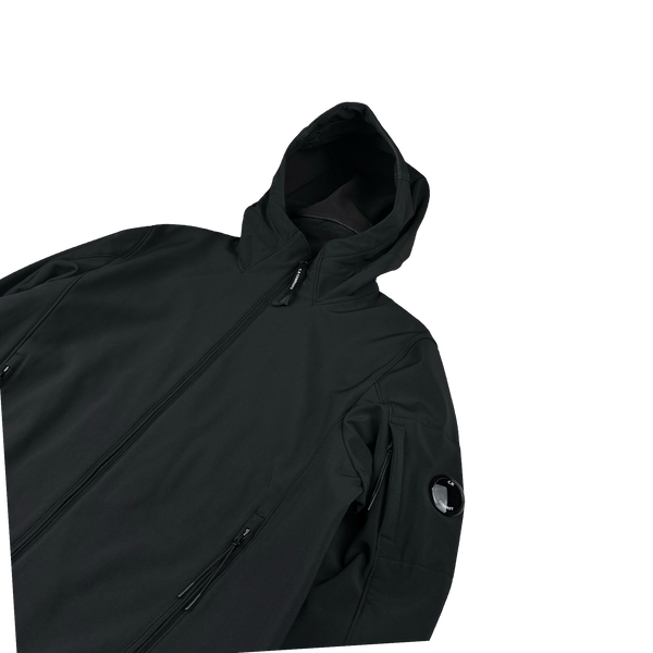 CP Company Black Fleece Lined Soft Shell R Jacket - 3XL
