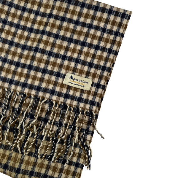 Aquascutum Classic Nova Checked Scarf