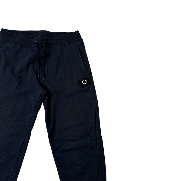 Ma Strum Dark Navy Patch Joggers - Large