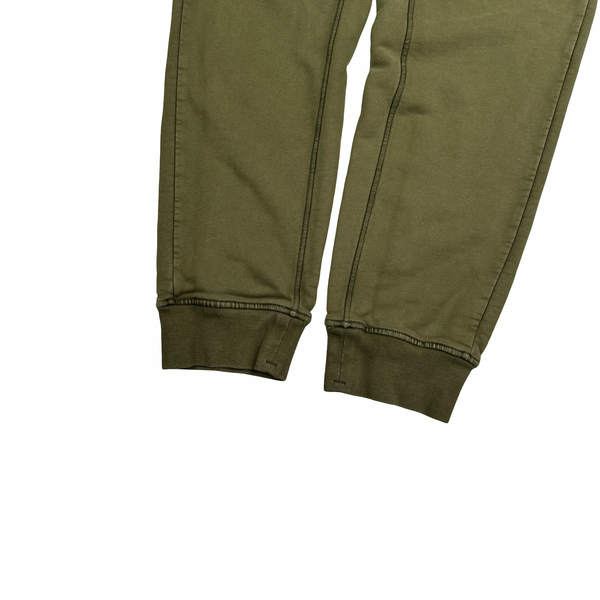Stone Island 2021 Green Tracksuit Bottoms - Medium