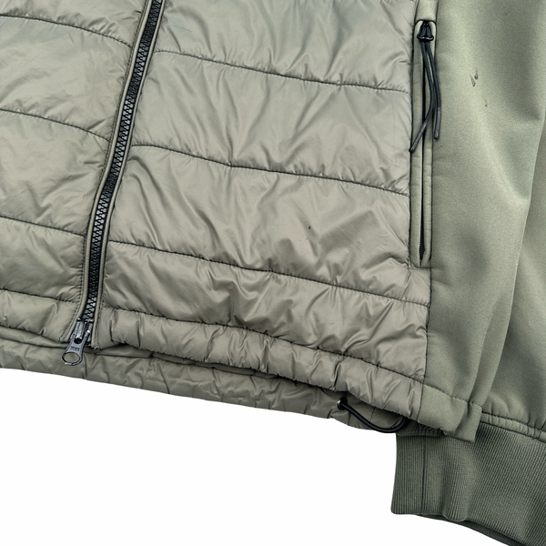 CP Company Khaki Hybrid Soft Shell Jacket - XL