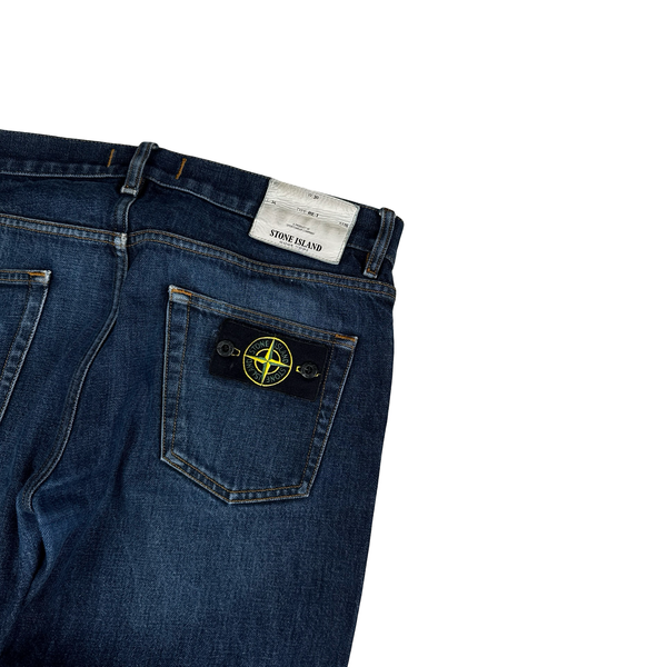 Stone Island 2016 RE-T Fit Dark Denim Jeans - 30"