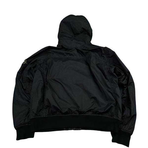 Stone Island 2013 Black Membrana TC Hooded Jacket - XXL