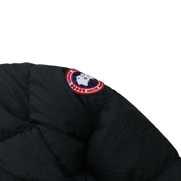 Canada Goose Black Laurence Long Puffer Parka Jacket - Small