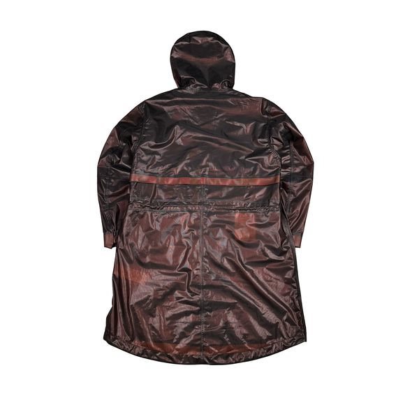 Stone Island 2024 Rust Metallic Run Proof Nylon Hooded Jacket - Large